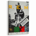 R.E.M. 1989 Green World Tour Poster | Vintage Rock Art