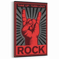 Rock On with Retro Wall Art: Vintage Rock Poster Art