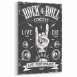 Rock & Roll Retro Wall Art: Vintage Concert Poster