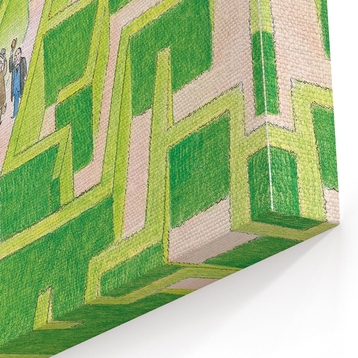 New Yorker Magazine Art - Lost in the Maze Poster