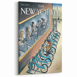 New Yorker Magazine Art - Cycling in the City Poster