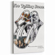 Rolling Stones Retro Poster - "It's Only Rock and Roll" Collage Art