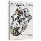 Rolling Stones Retro Poster - "It's Only Rock and Roll" Collage Art