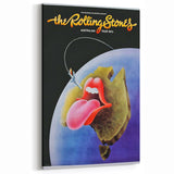 Rolling Stones Australian Tour 1973 Retro Poster Art