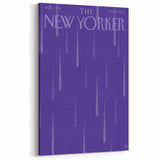 New Yorker Magazine Art - Purple Rain Poster