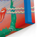 Rolling Stones 1981 American Tour Poster - Retro Rock Art