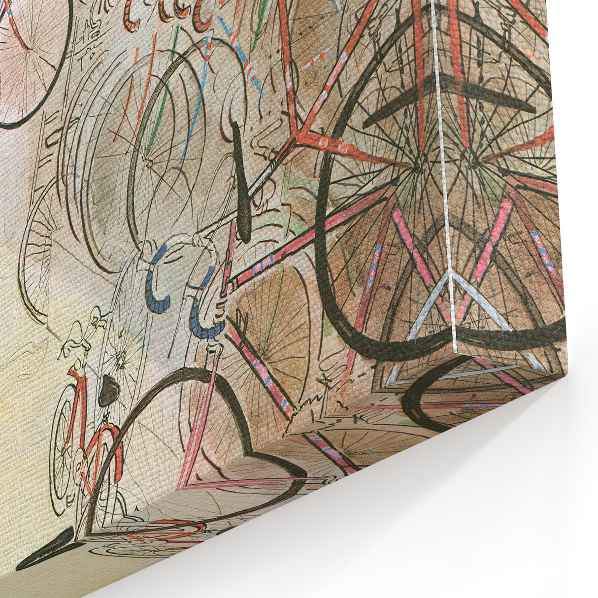 New Yorker Magazine Art - Bicycle Shop Poster