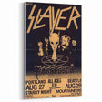 Retro Slayer Poster - Vintage Metal Wall Art