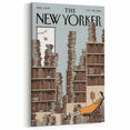 Classic New Yorker Cartoons Prints - Book Tower Illustration