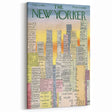 Vintage New Yorker Poster - Classic 1962 New York Adverts Wall Art