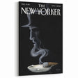 New Yorker Magazine Cover Art - 2008 Cigarette Smoke Illustration Wall Art