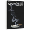 New Yorker Magazine Cover Art - 2008 Cigarette Smoke Illustration Wall Art