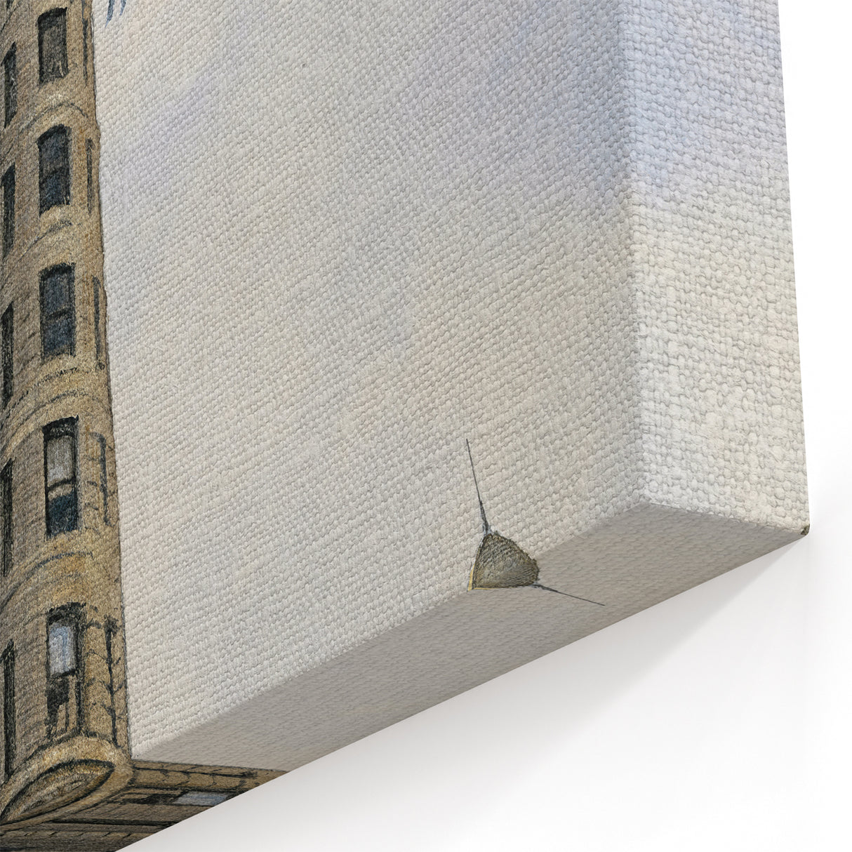 New Yorker Poster - 2017 Flatiron Building with Laundry Art Print