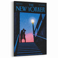New Yorker Poster - 2008 Couple Embrace Under Streetlamp Art