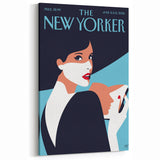 New Yorker Poster - 2016 Iconic Woman with Red Lips Art Print
