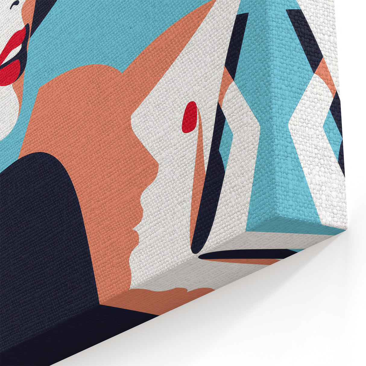 New Yorker Poster - 2016 Iconic Woman with Red Lips Art Print