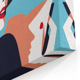 New Yorker Poster - 2016 Iconic Woman with Red Lips Art Print