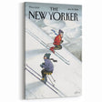 New Yorker Poster - 2000 Skiers Racing Down the Mountain Art Print