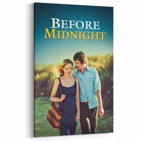 2010s Movie Poster Art – Vintage Before Midnight Romantic Print