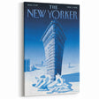 New Yorker Poster - 2015 Flatiron Building in Snow Art Print
