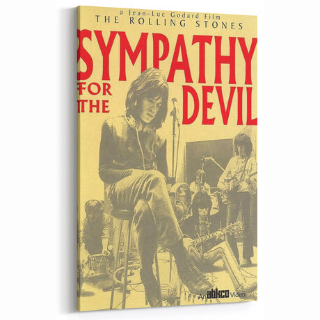 Rolling Stones "Sympathy for the Devil" Poster – Vintage Film Art
