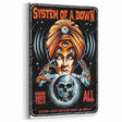 System of a Down Concert Poster – 2018 Valley View Casino Art