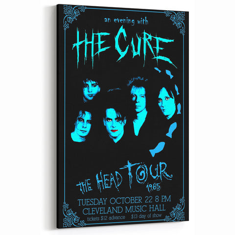 The Cure "The Head Tour" 1985 Poster – Vintage Concert Art