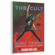 The Cult Sonic Temple Retro Poster Art – Vintage Rock Concert Print
