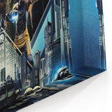 2010s Movie Poster Art - Black Panther Retro Vintage Film Print