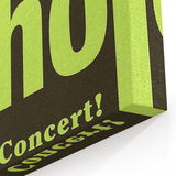 The Who 1968 Concert Poster – Vintage Rock Art, Rose Garden Show