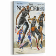 New Yorker Poster – May 10, 2021 Brooklyn Basketball Art