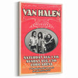 Van Halen 1982 Concert Poster Retro Art - Cobo Arena Detroit