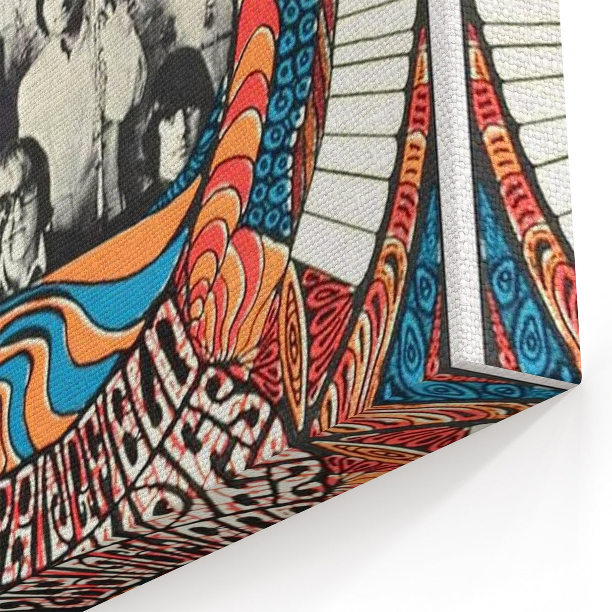 Jefferson Airplane 1960s Psychedelic Concert Poster - Retro Art