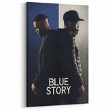 2010s Movie Poster Art - Blue Story Retro Vintage Film Print