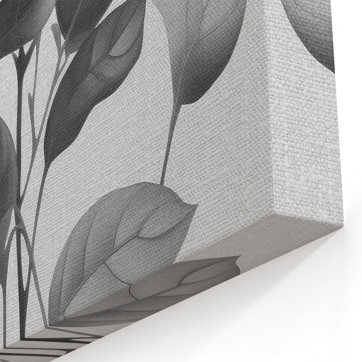 Vintage Botanical Art Prints: Monochrome Leaves
