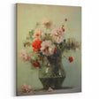 Vintage Botanical Art Prints: Floral Vase Delight