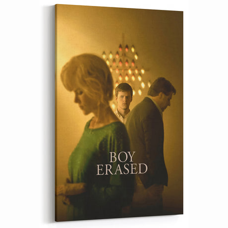 2010s Movie Poster Art - Boy Erased Retro Vintage Film Print