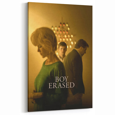 2010s Movie Poster Art - Boy Erased Retro Vintage Film Print