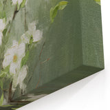 Vintage Botanical Art Prints: White Blossoms in Spring