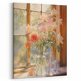 Vintage Botanical Art Prints: Flowers in the Window
