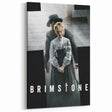 2010s Movie Poster Art - Brimstone Retro Vintage Film Print