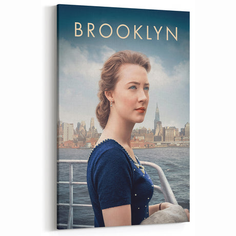 2010s Movie Poster Art - Brooklyn Retro Vintage Film Print
