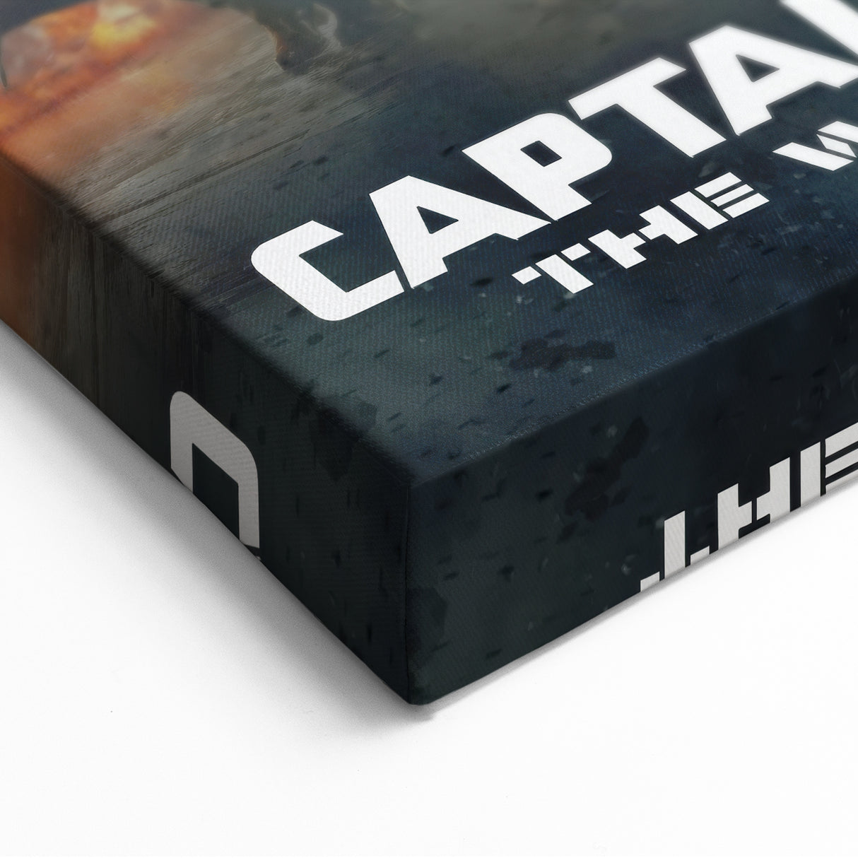 Classic 2010s Movie Poster Art – Vintage Captain America Print