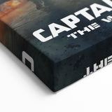 Classic 2010s Movie Poster Art – Vintage Captain America Print