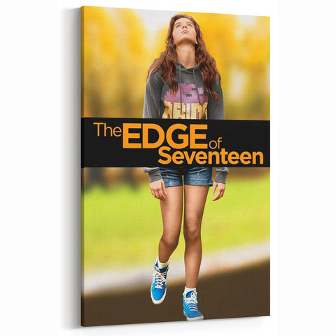 Classic 2010s Movie Poster Art – Vintage The Edge of Seventeen Print