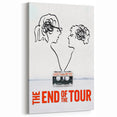 Classic 2010s Movie Poster Art – Vintage The End of the Tour Print