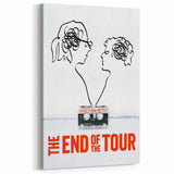 Classic 2010s Movie Poster Art – Vintage The End of the Tour Print