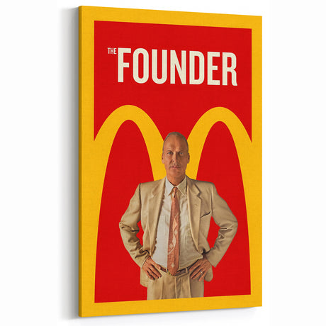 Classic 2010s Movie Poster Art – Vintage The Founder Print