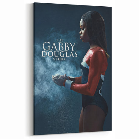 Classic 2010s Movie Poster Art – Vintage The Gabby Douglas Story Print