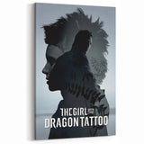 Classic 2010s Movie Poster Art – Vintage The Girl with the Dragon Tattoo Print